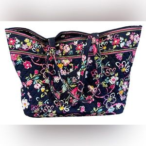 ***OPEN TO OFFERS!! Vera Bradley Navy Blue Weekender Tote Bag